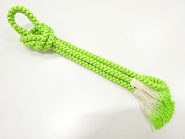 JAPANESE KIMONO / HAND-TIED OBIJIME
